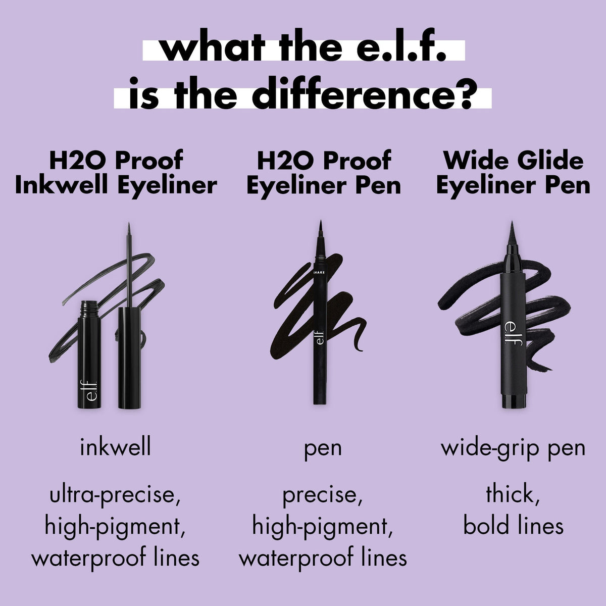 e.l.f. Wide Glide Eyeliner Pen - image 7 of 7