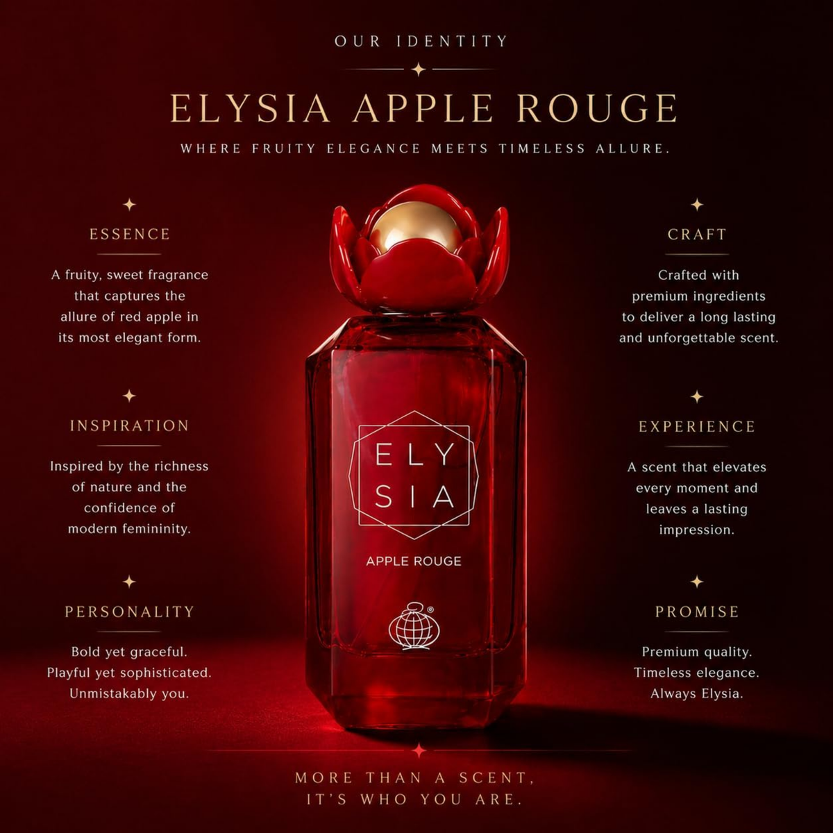 Fragrance World Elysia Apple Rouge 100ML
