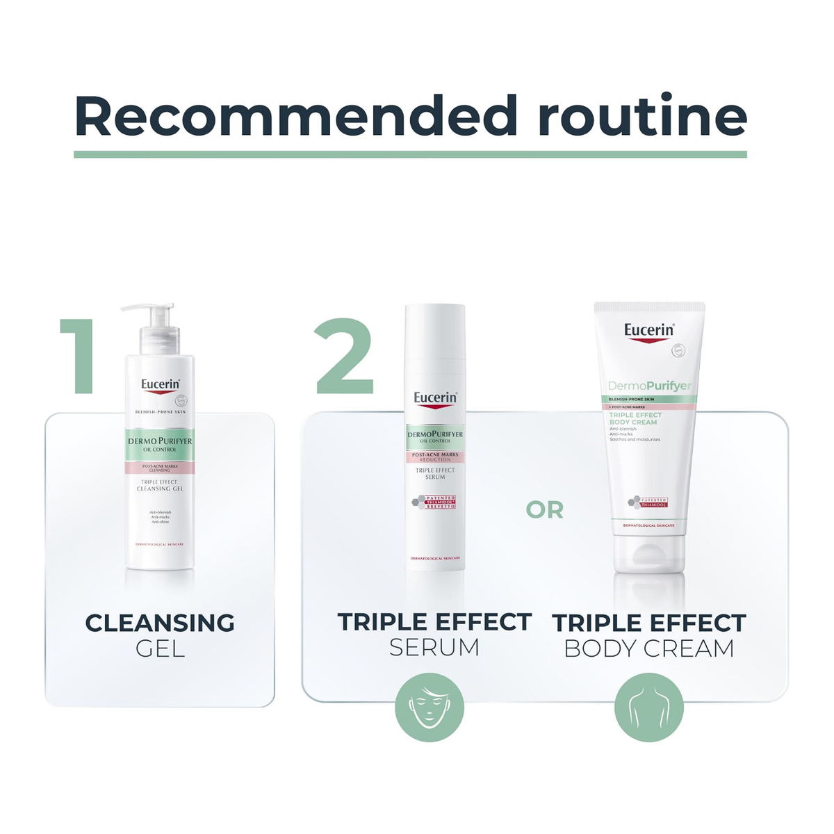 Eucerin Dermo Purifyer Triple Effect Cleansing Gel 400ml, image 6