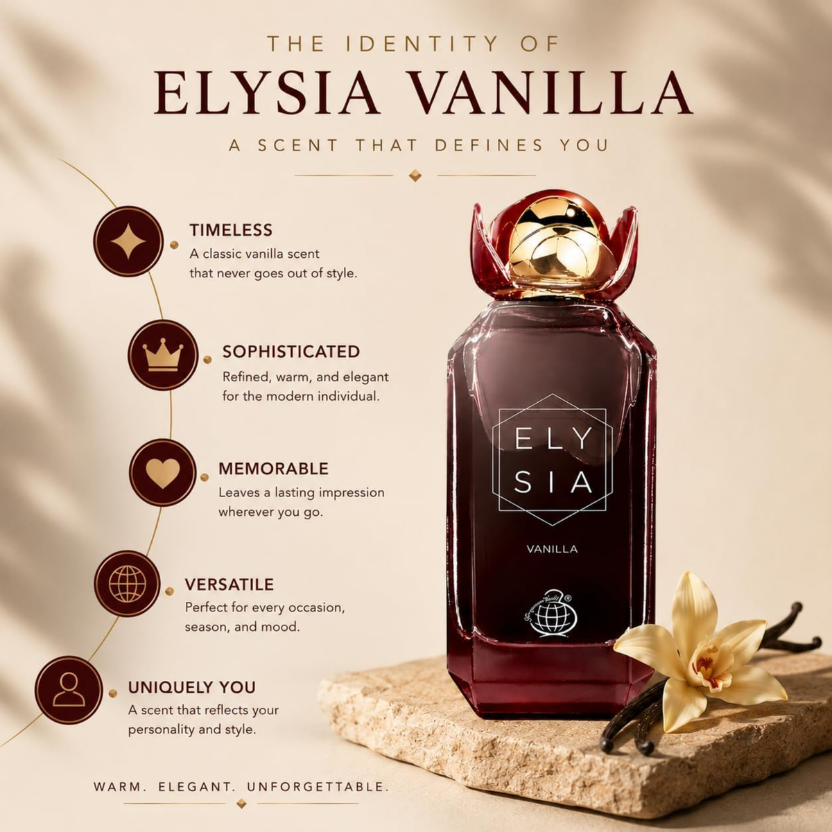 Fragrance World Elysia Vanilla 100ML