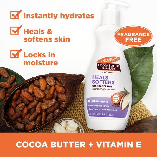 Palmer's Cocoa Butter Formula Fragrance Free Body Lotion 400ML - image 2 of 7