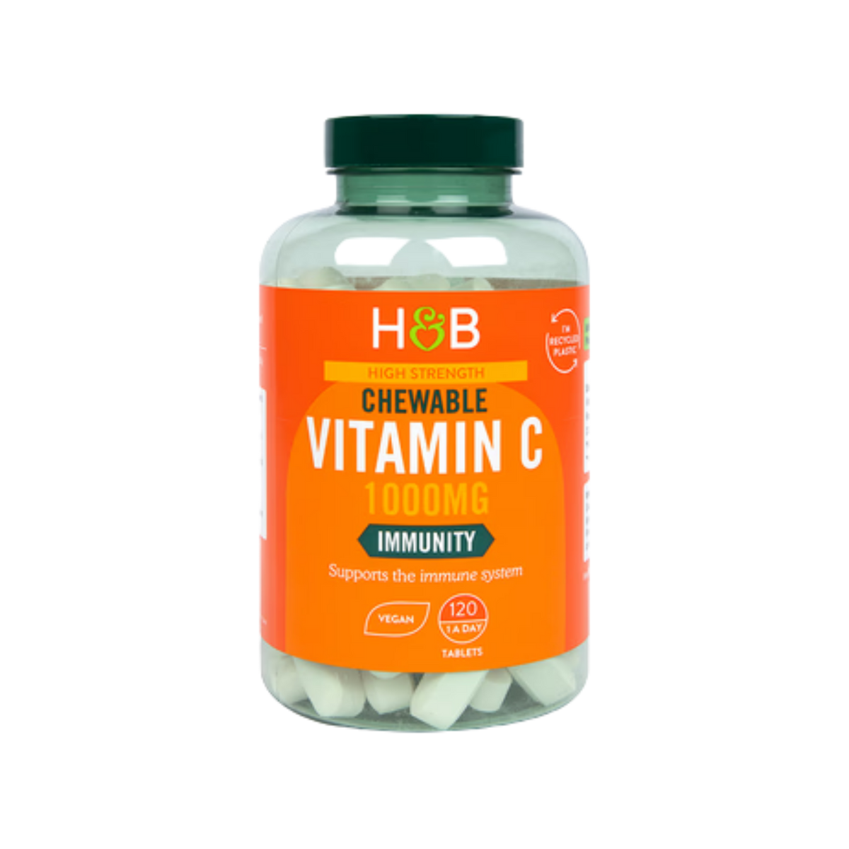 Holland & Barrett Vitamin C with Rose Hips 1000mg 100 Tablets