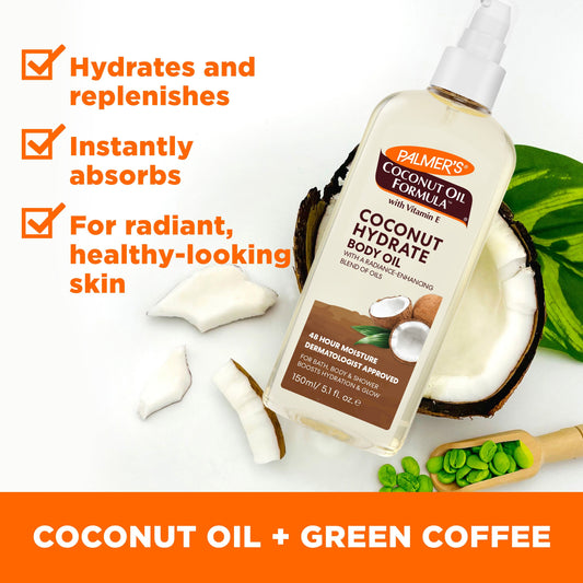 Palmer's Coconut Hydrate Body Oil - image 2 of 8