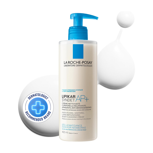 La Roche-Posay Lipikar Syndet AP+ Body Cream Wash for Very Dry Skin 400ML, image 2