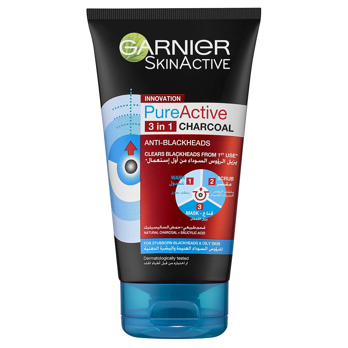 Garnier Charcoal Skin Naturals 150ML