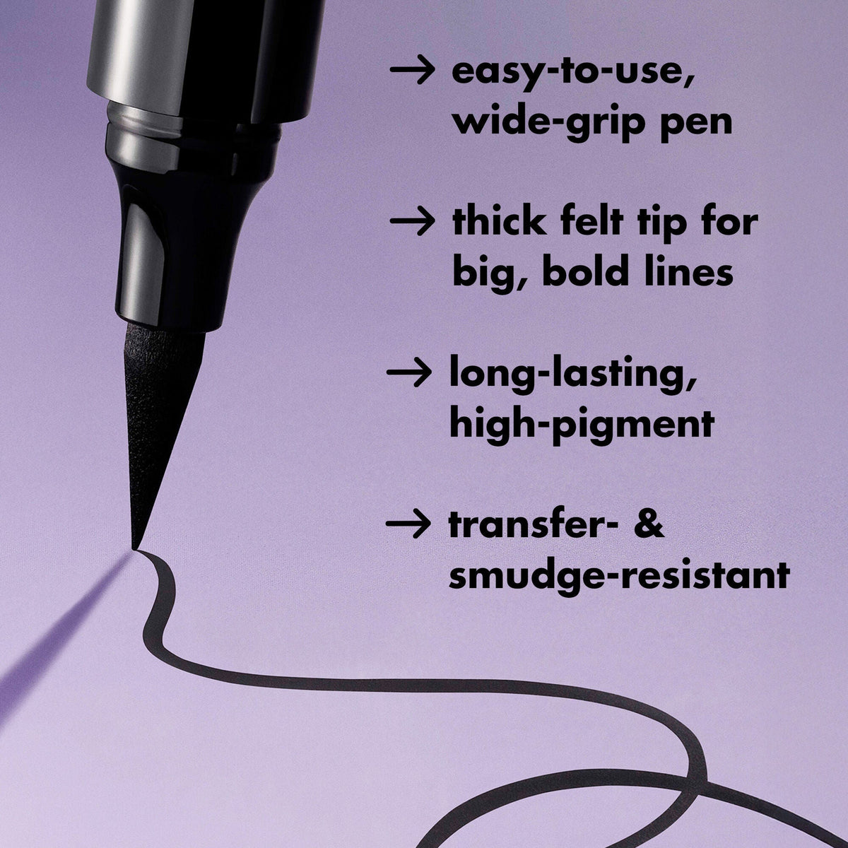 e.l.f. Wide Glide Eyeliner Pen - image 5 of 7