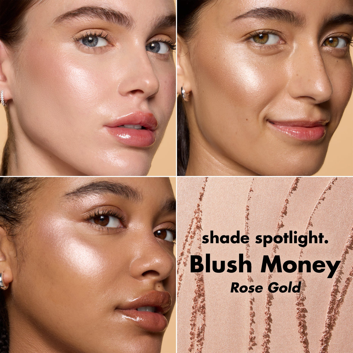 e.l.f. Halo Glow Silky Powder Highlighter Blush Money - image 5 of 12