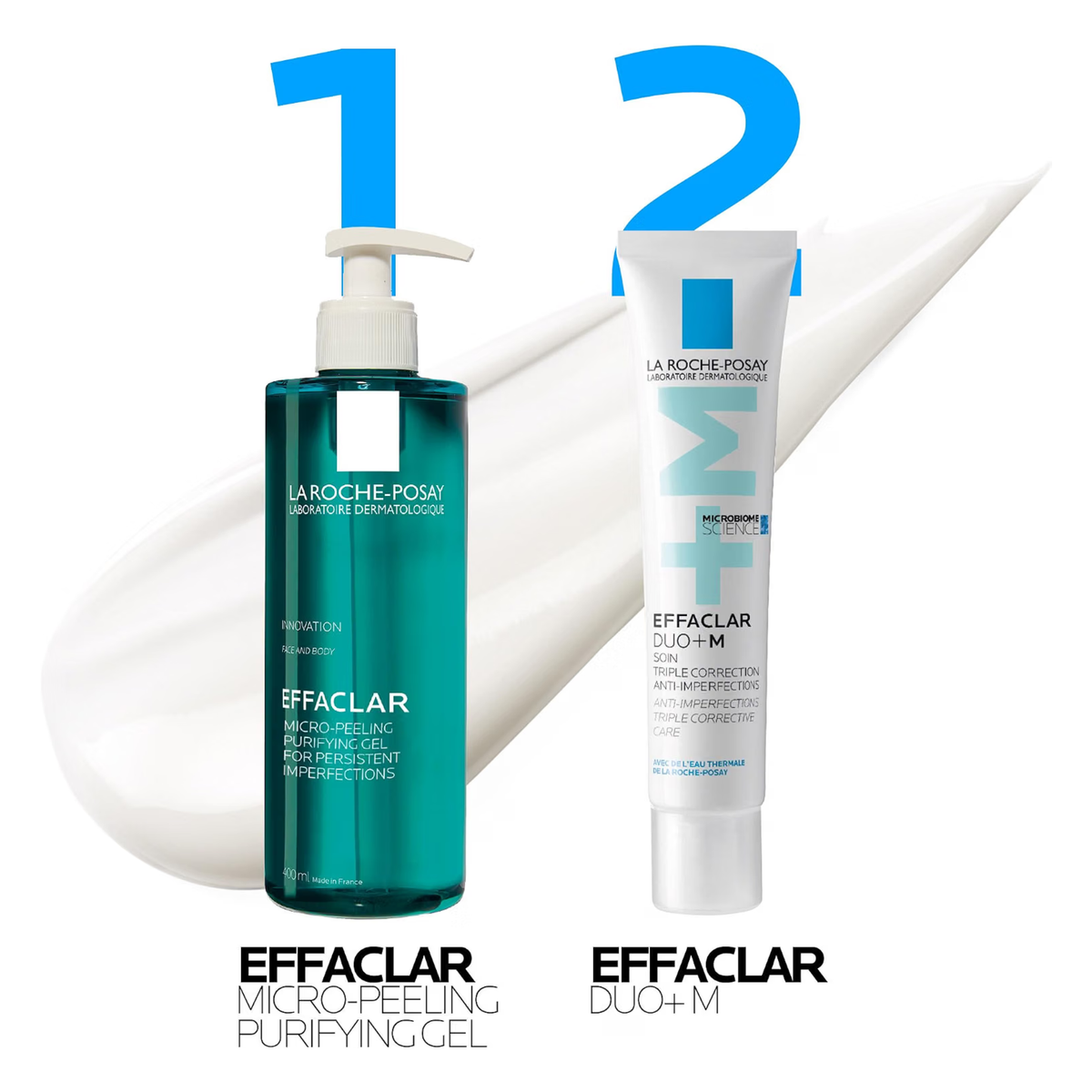 La Roche Posay Effaclar Gel Purifiant Micropeeling 400ML, image 3