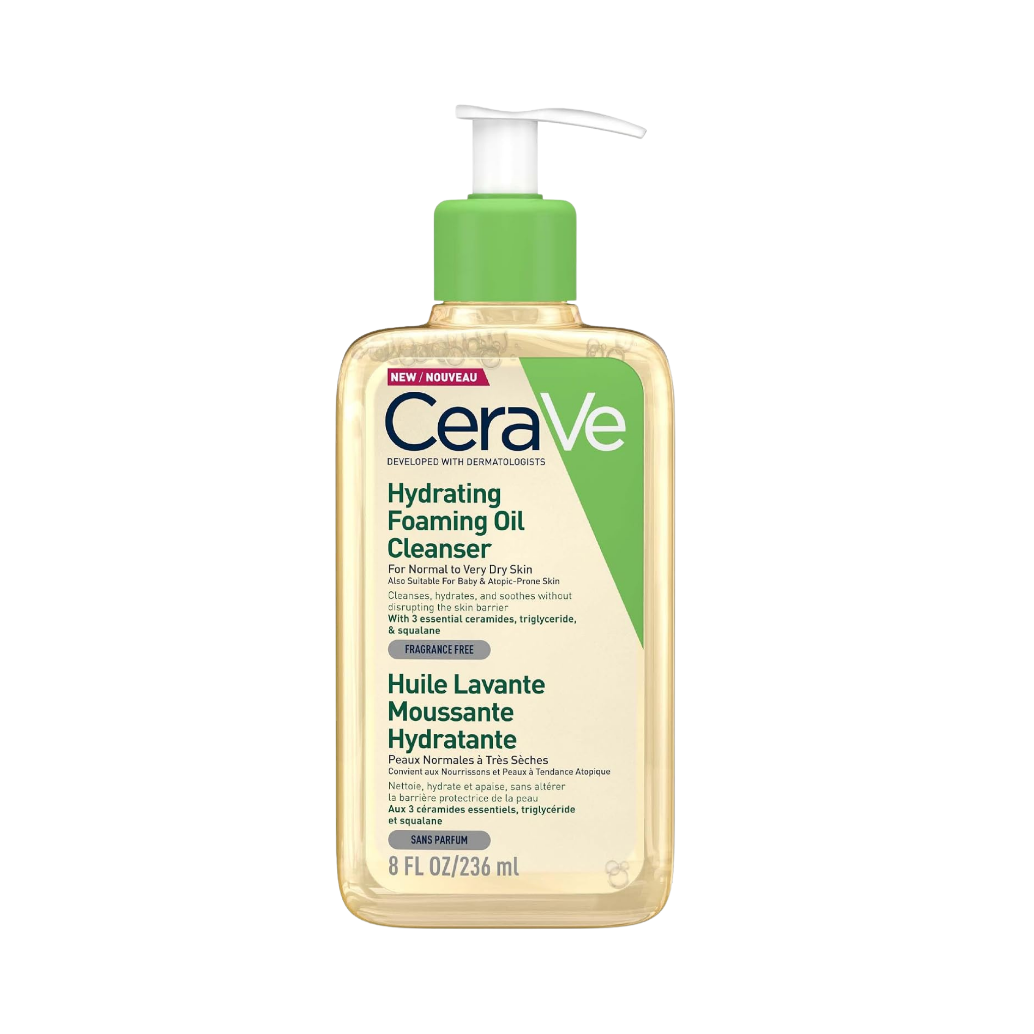 Cerave Hydrating Foaming Oil Cleanser 236ML