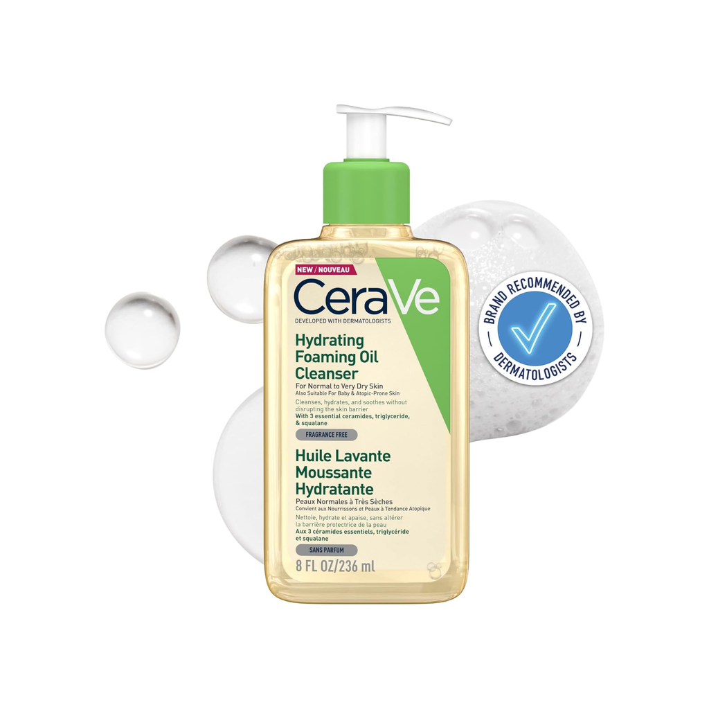 Cerave Hydrating Foaming Oil Cleanser 236ML