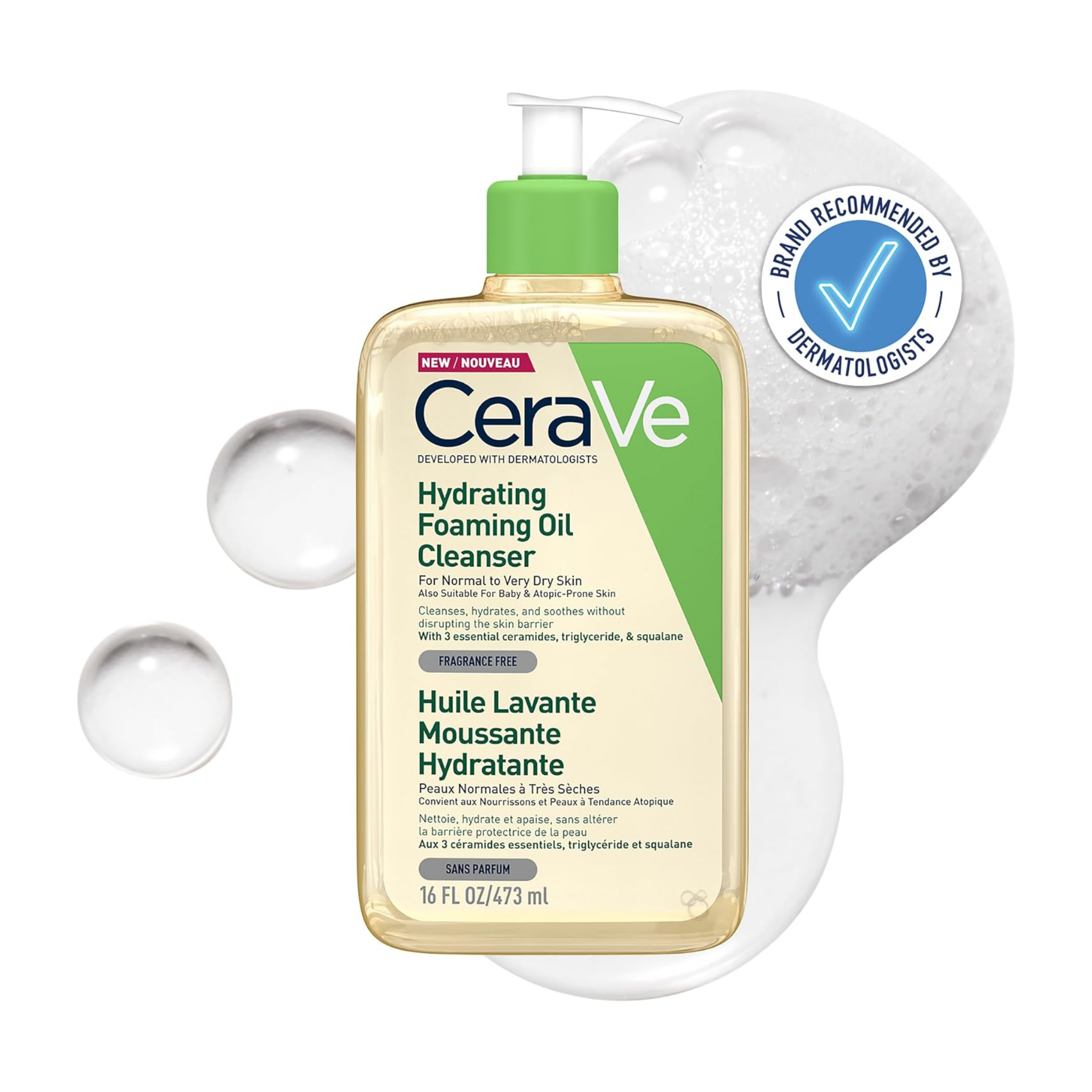 Cerave Hydrating Cleanser Normal To Dry Skin 473ML
