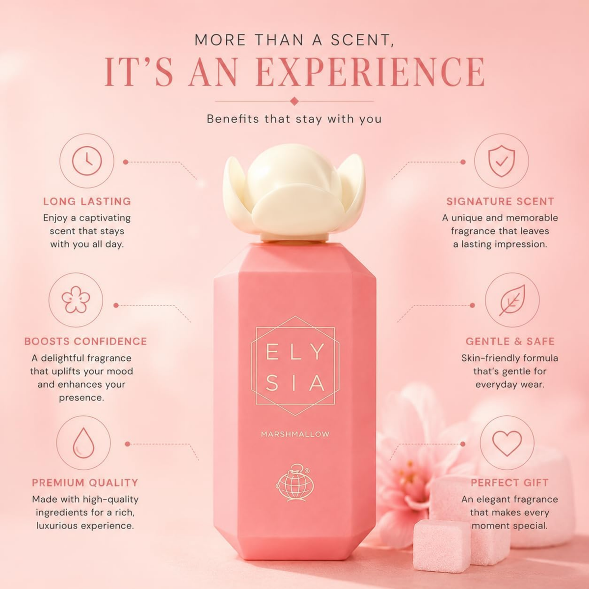 Fragrance World Elysia Marshmallow 100ML