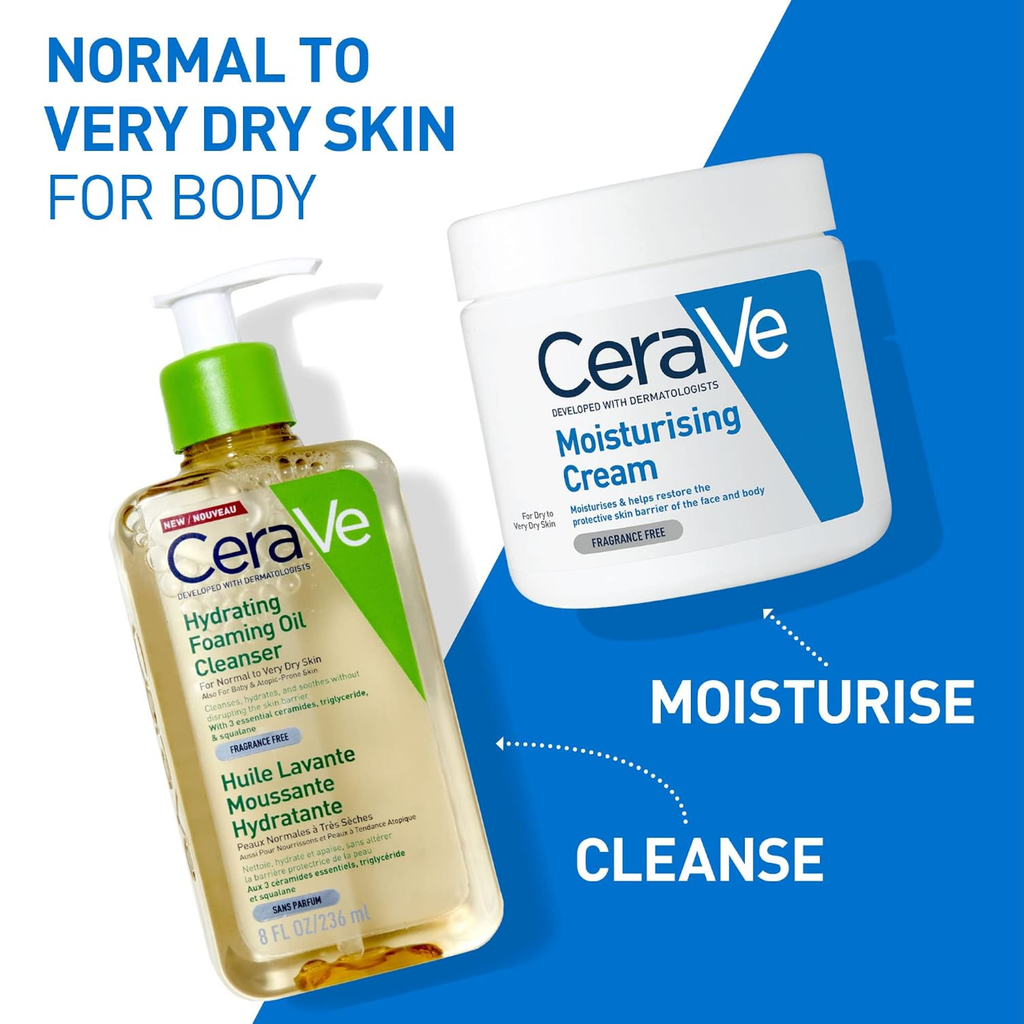 Cerave Hydrating Foaming Oil Cleanser 236ML
