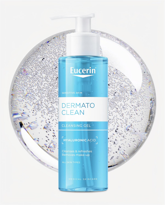 Eucerin Dermato Clean Refreshing Cleansing Gel 200ml, image 2