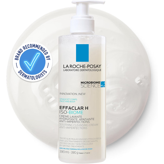 La Roche Posay Effaclar H Iso -Biome Cleansing Cream 390ML, image 2