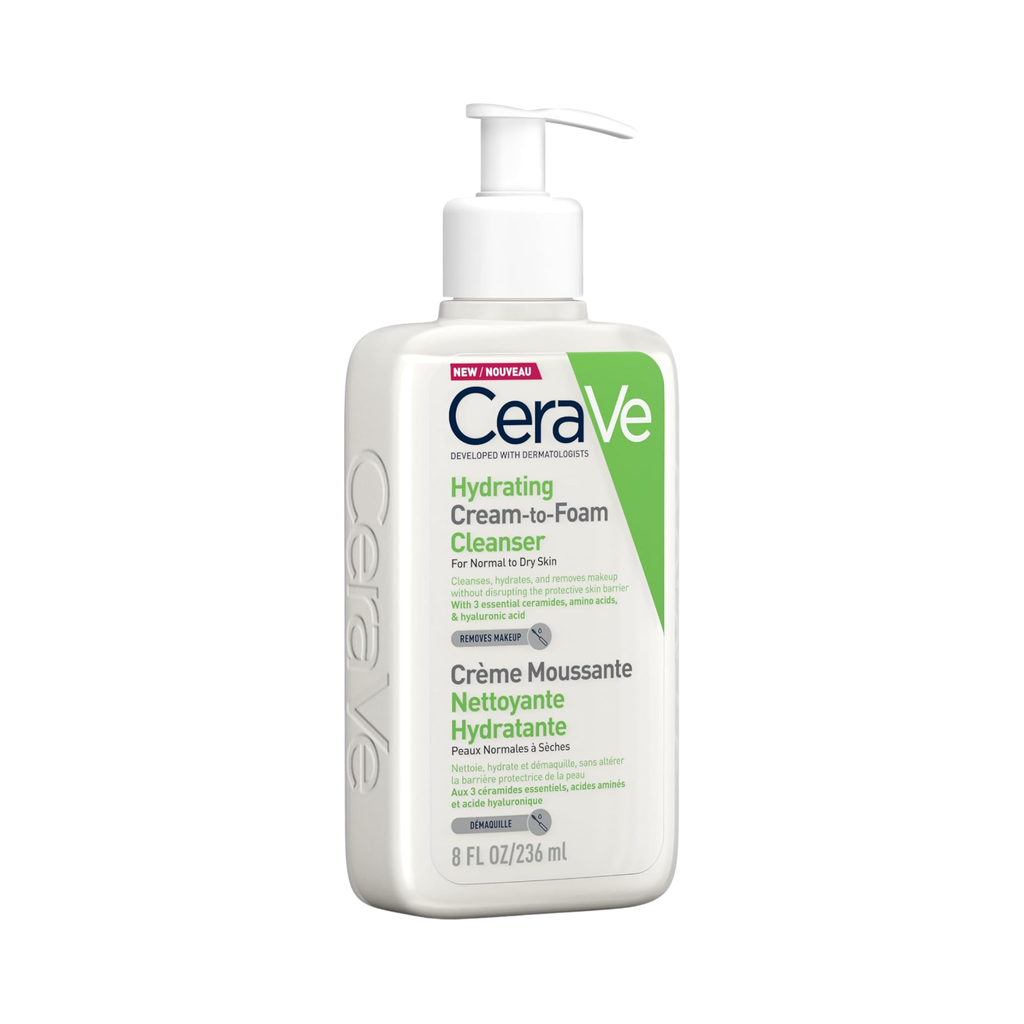 Cerave Hydrating Cream To Foam Cleanser 236ML