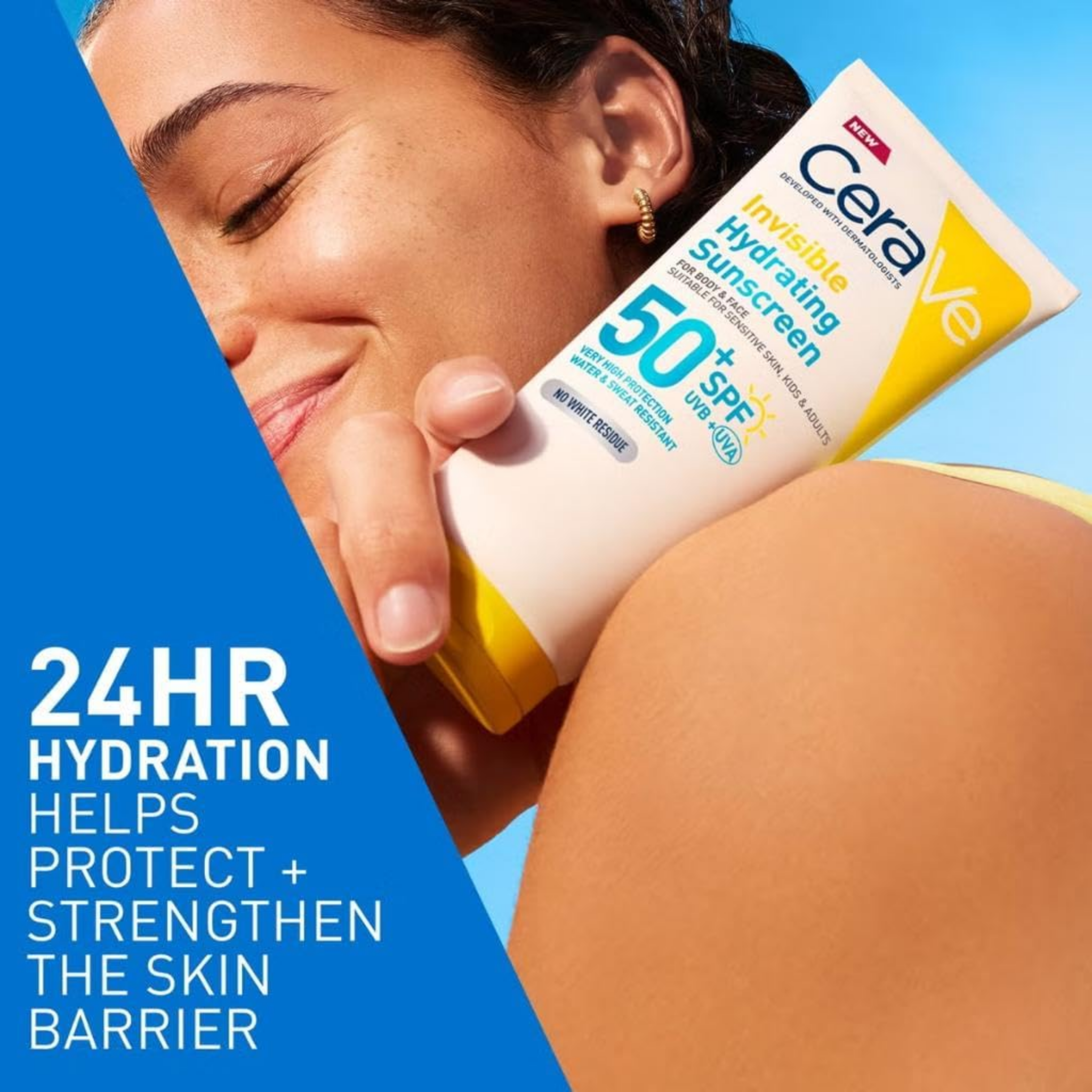 Cerave Hydrating Mineral Sunscreen 50SPF  75ML