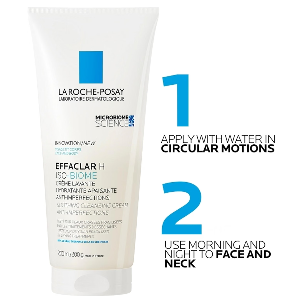 La Roche Posay Effaclar H Iso Biome Creme Hyd 200ML, image 5