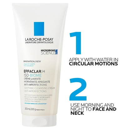 La Roche Posay Effaclar H Iso Biome Creme Hyd 200ML, image 5