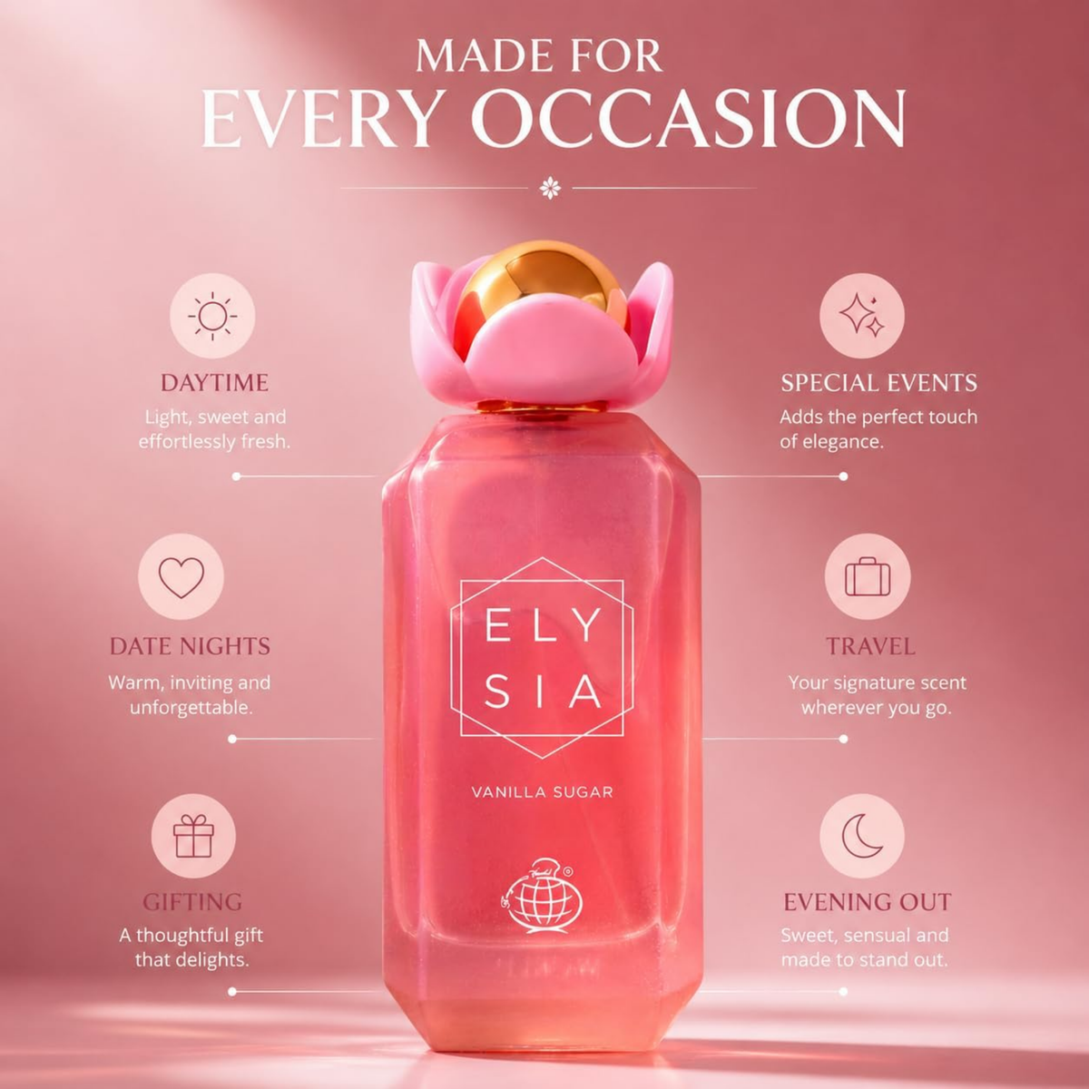 Fragrance World Elysia Vanilla Sugar 100ML