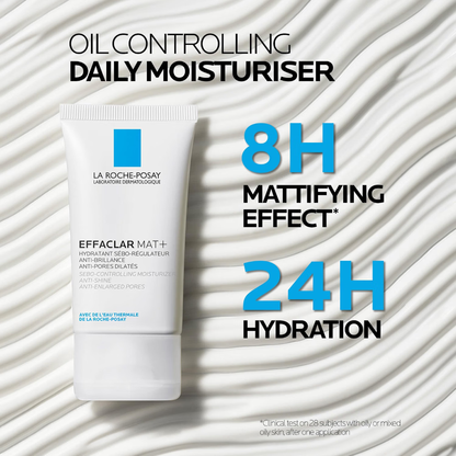 La Roche-Posay Effaclar MAT+ Mattifying Face Moisturiser for Oily Skin 40ML, image 3