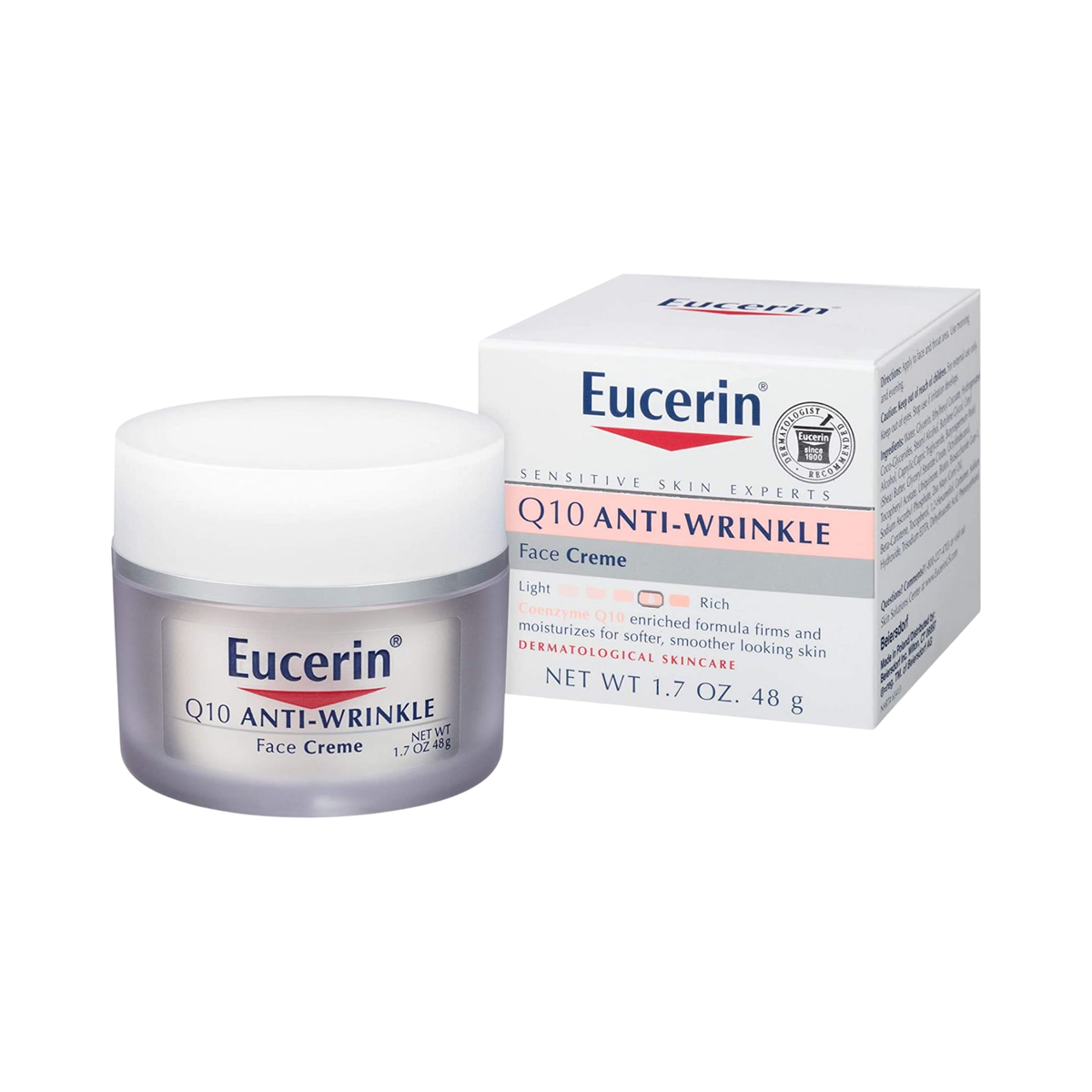 Eucerin Q10 Active Anti-Wrinkle Day Cream 50ml, image 2