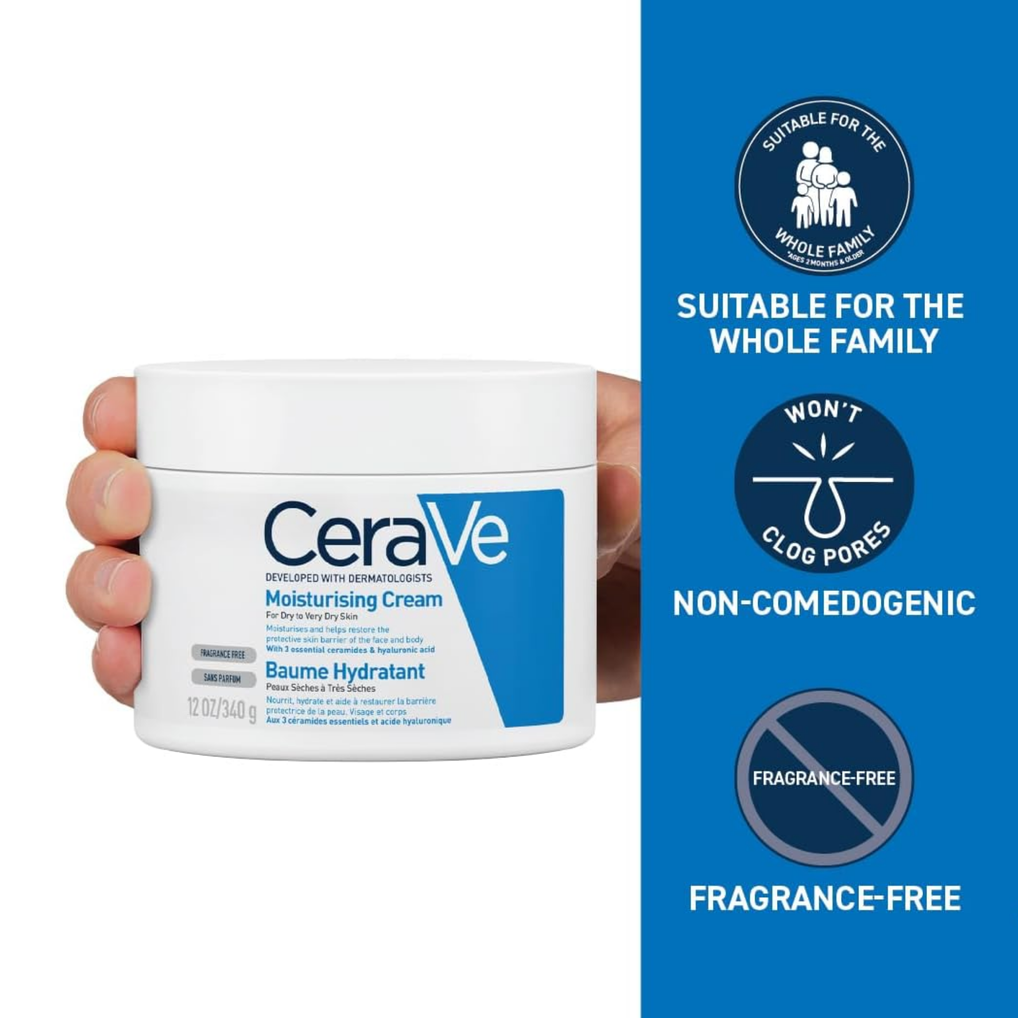Cerave Moisture Cream Normal To Dry 50ML