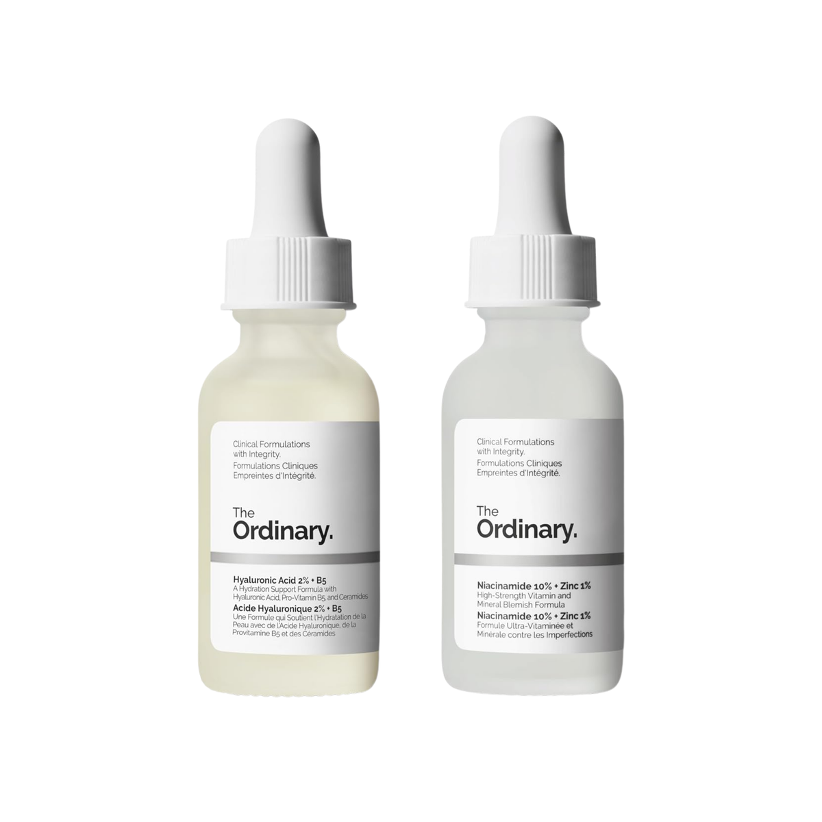 The Ordinary Skin Support Basics Duo - Skin Care Bundle Set For All Skin Types 30ML