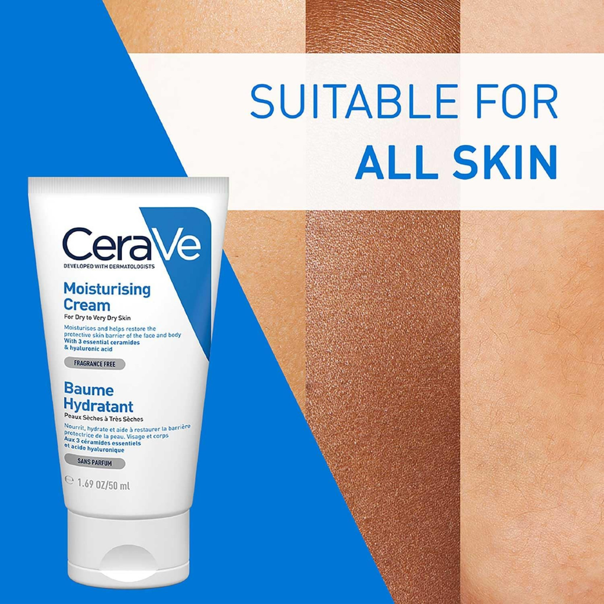 Cerave Moisture Cream Dry to Very Dry 50ML