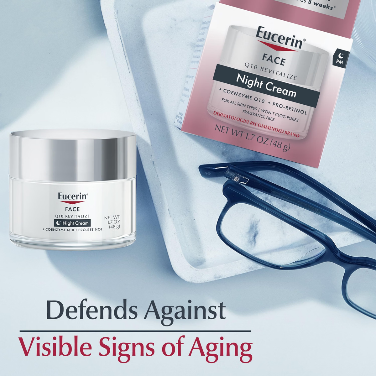 Eucerin Q10 Anti-Wrinkle Pro-Retinol Night Cream, 50ml, image 7