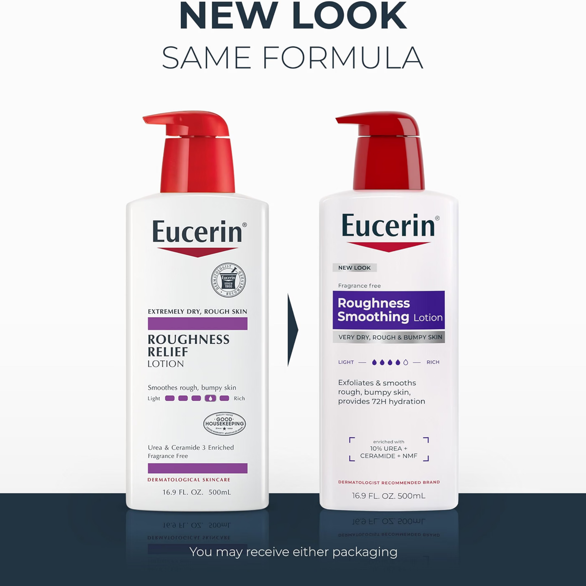 Eucerin Roughness Relief Lotion 500ML, image 3