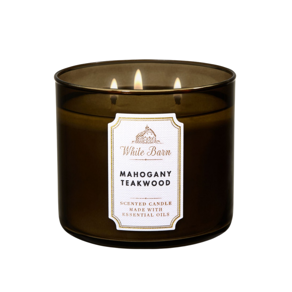 Bath & Body Works 3-Wick Candle Mahogany Teakwood 411g