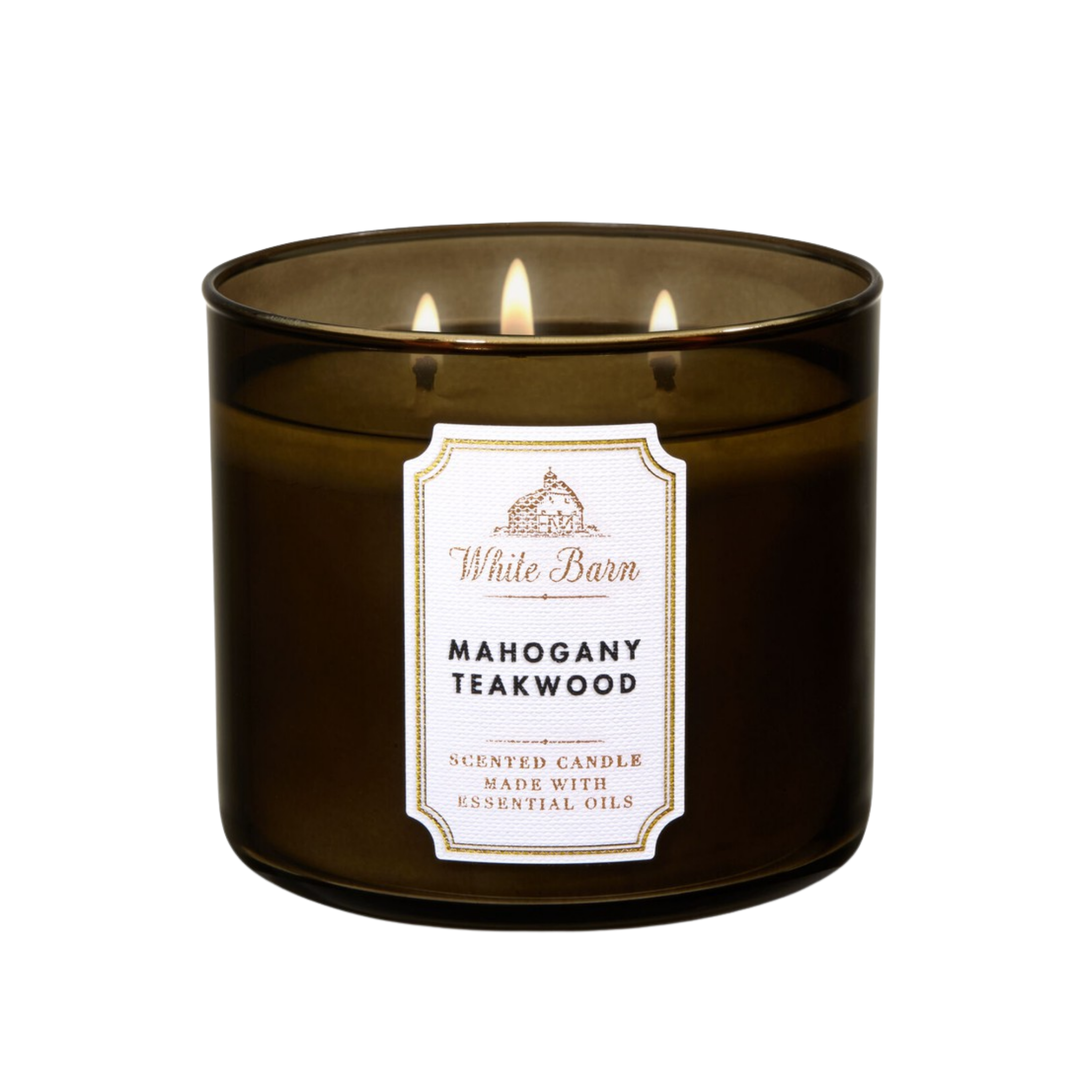 Bath & Body Works 3-Wick Candle Mahogany Teakwood 411g
