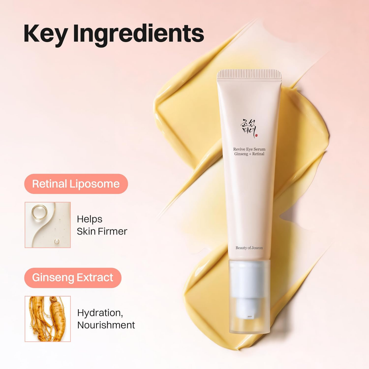 Beauty of Joseon Revive Eye Serum with Ginseng Retinal Niacinamide 30ML, image 6