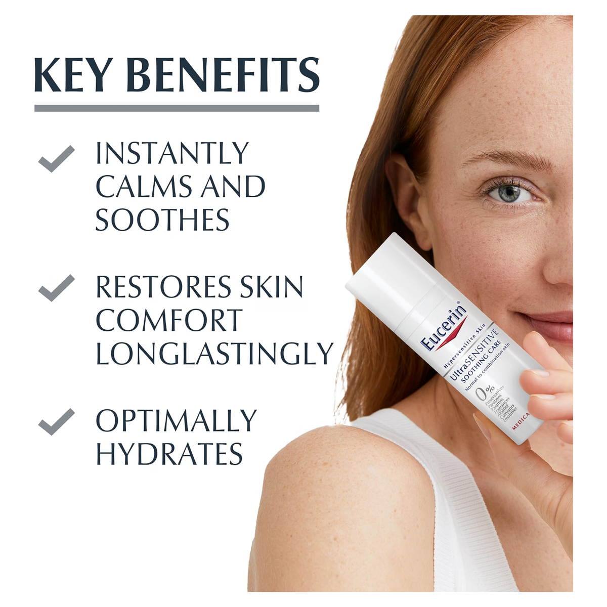 Eucerin UltraSensitive Soothing Care Day Cream 50ML, image 3