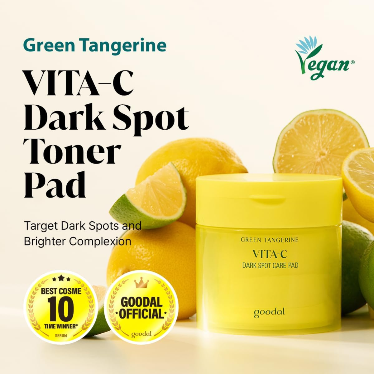 Goodal Vita C Toner Pads 70 Sheets, image 3