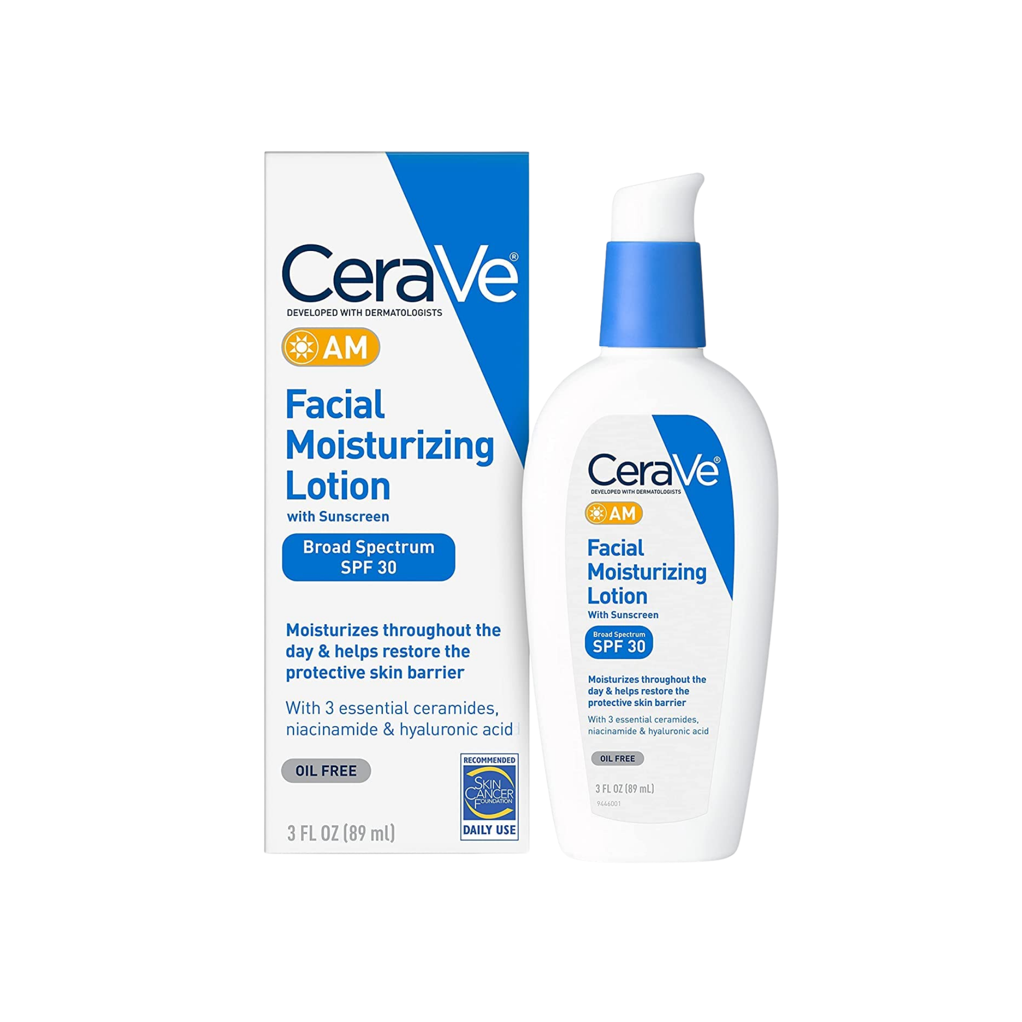 CeraVe AM Facial Moisturizing Lotion SPF 30 89ml