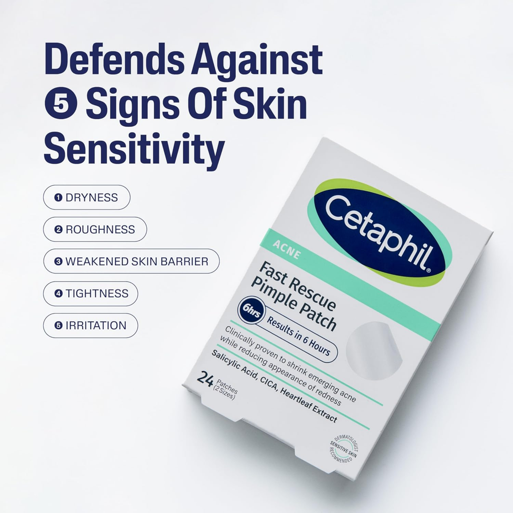 Cetaphil Acne Pimple Patch 24Pc