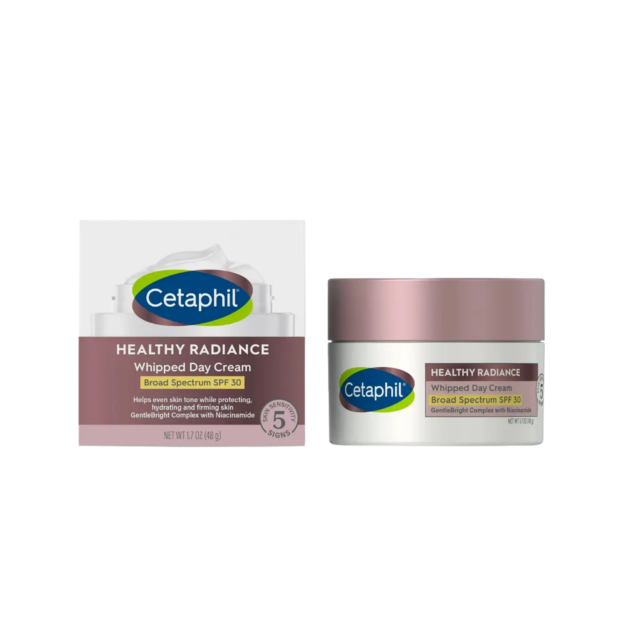 Cetaphil Healthy Radiance Whipped Day Cream 48g