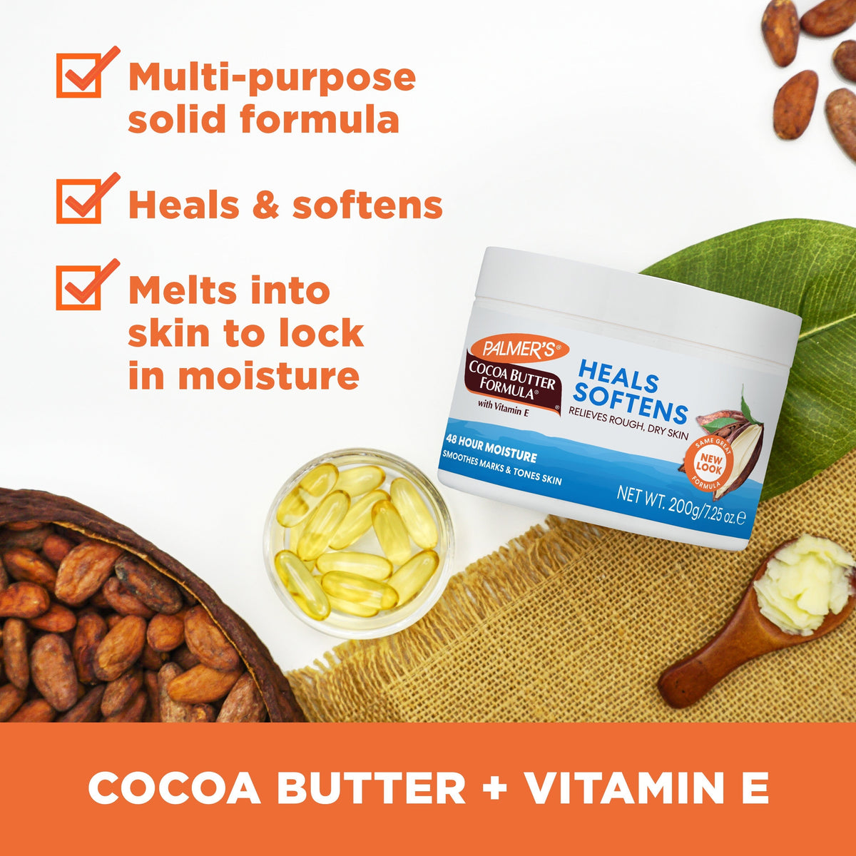 Palmer's Cocoa Butter Formula Original Solid Jar - image 3 of 8