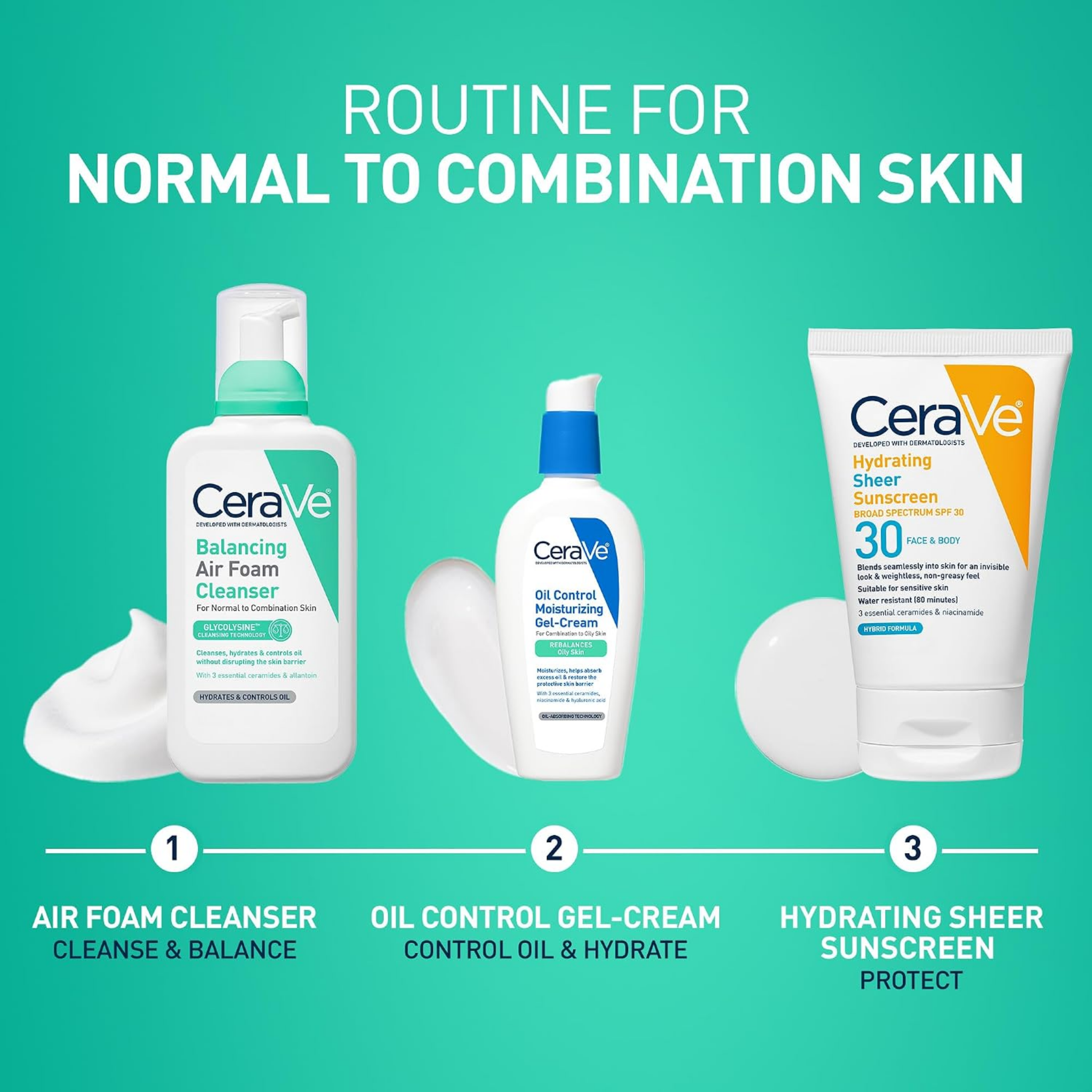 CeraVe Balancing Air Foam Cleanser 237ML