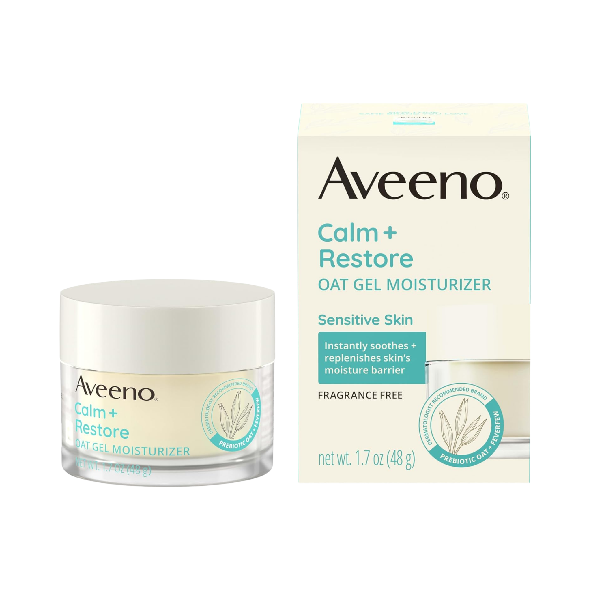 Aveeno Calm Restore Oat Gel Moisturiser 50ML