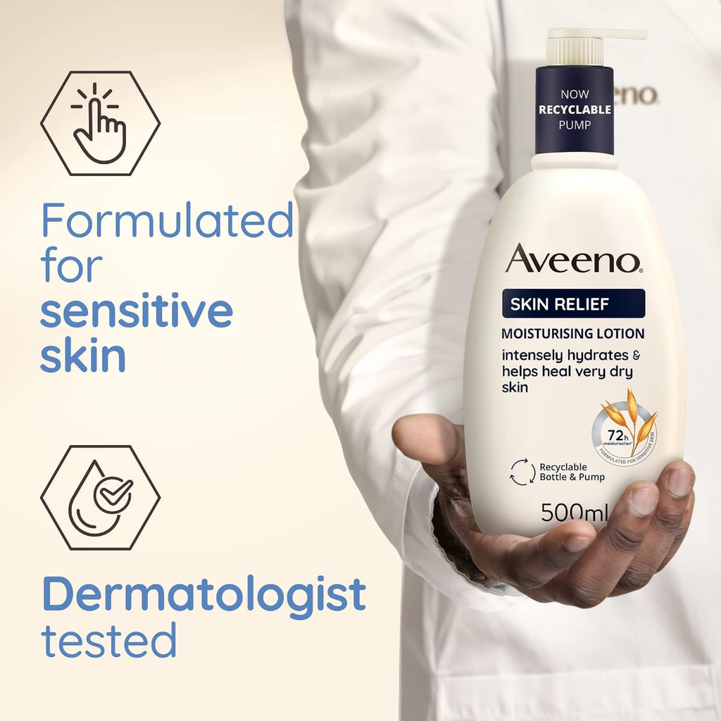 Aveeno Skin Relief Moisturising Body Lotion 500ML