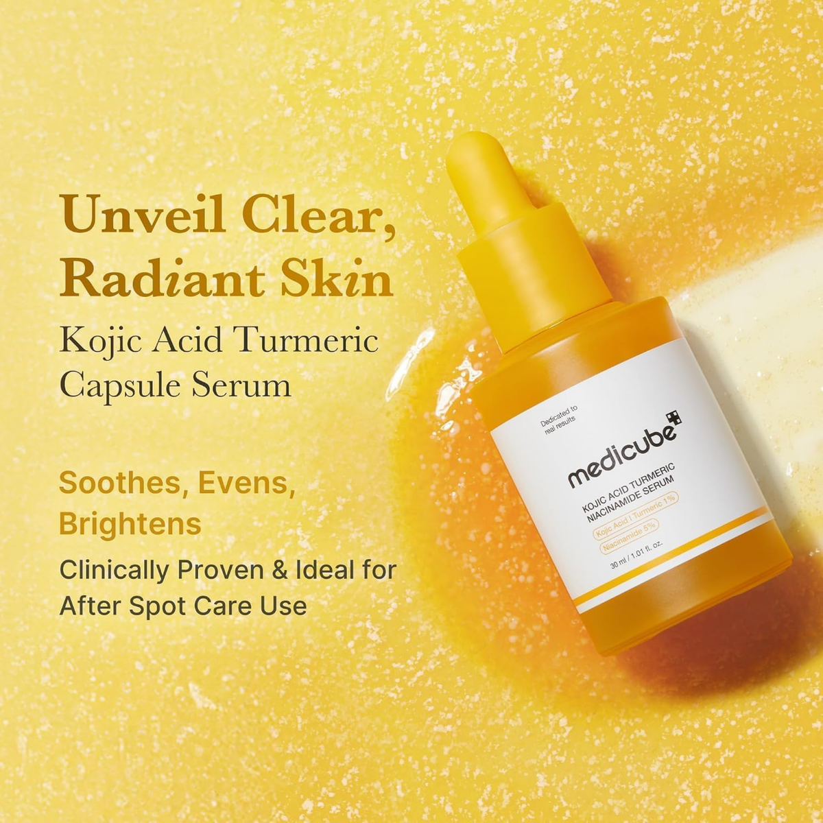 Medicube Kojic Acid Turmeric Niacinamide Serum 30ML - image 3 of 6