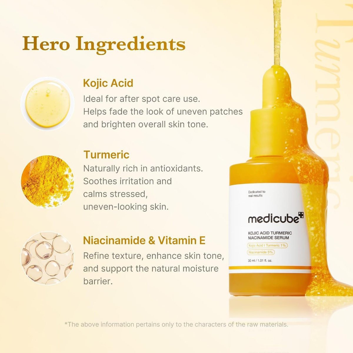 Medicube Kojic Acid Turmeric Niacinamide Serum 30ML - image 4 of 6