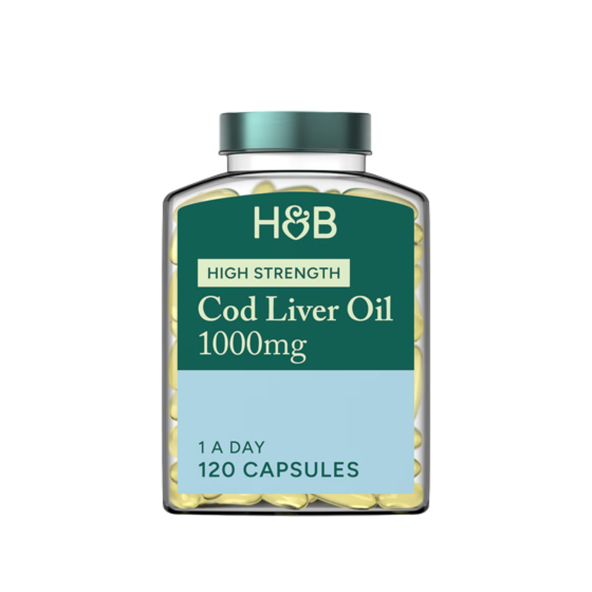 Holland & Barrett Cod Liver Oil 1000mg 90 Capsules