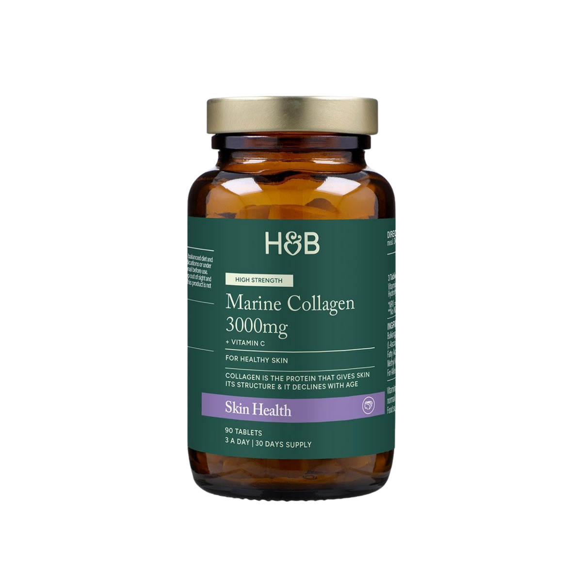 Holland & Barrett Marine Collagen with Vitamin C 60 Capsules