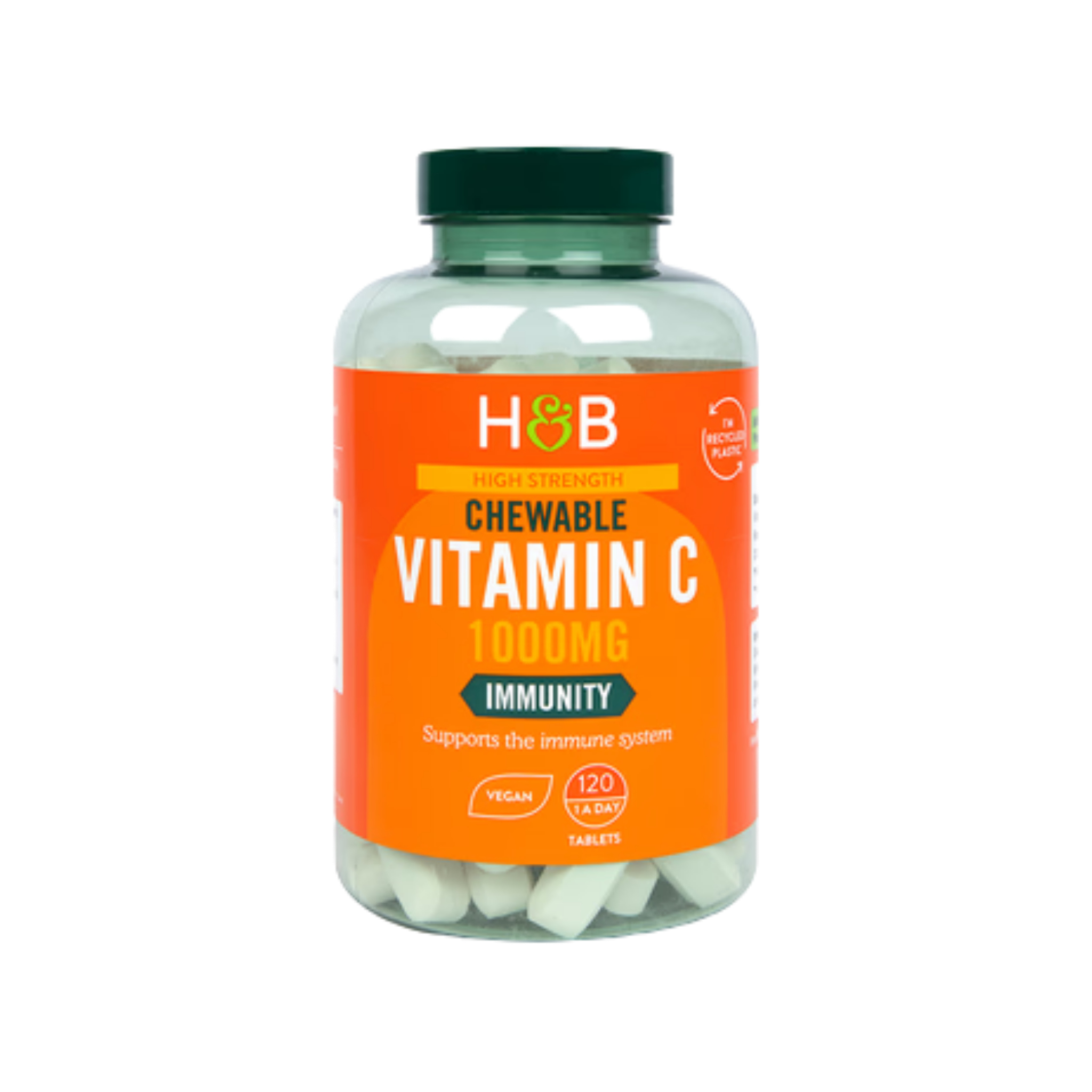 Holland & Barrett Vitamin C with Rose Hips 1000mg 100 Tablets