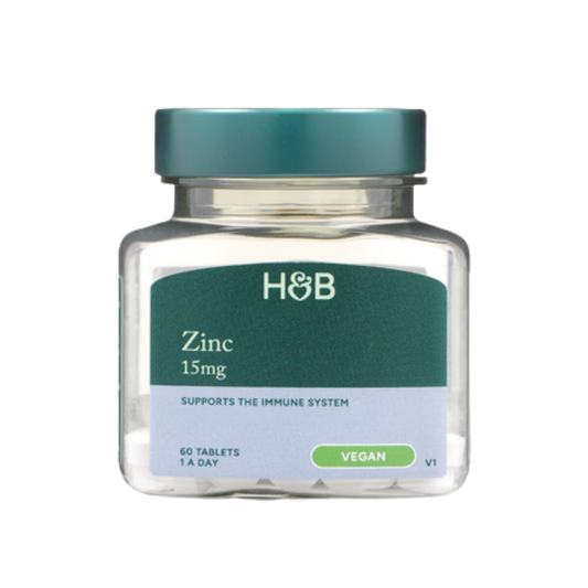 Holland & Barrett Zinc 15mg 100 Tablets