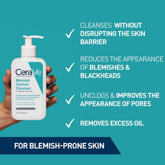 CeraVe Blemish Control Cleanser 237ML, image 2